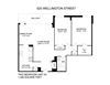 2 bedroom, 1 bathroom, with balcony